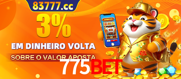 Promoção para baixar e instalar o aplicativo do cassino 775bet. O banner oferece uma recompensa de R1aR1aR8, com a imagem de uma cobra sobre moedas de ouro.