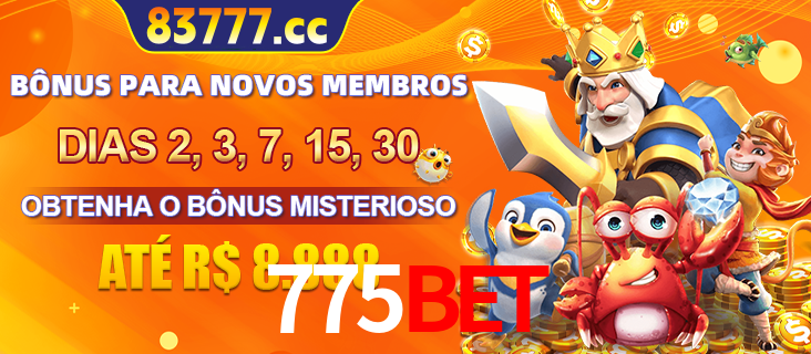 Anúncio dos benefícios para Membro VIP Sênior na plataforma 775bet, incluindo bônus promocionais, semanais e mensais, ilustrado com o personagem Fortune Tiger.